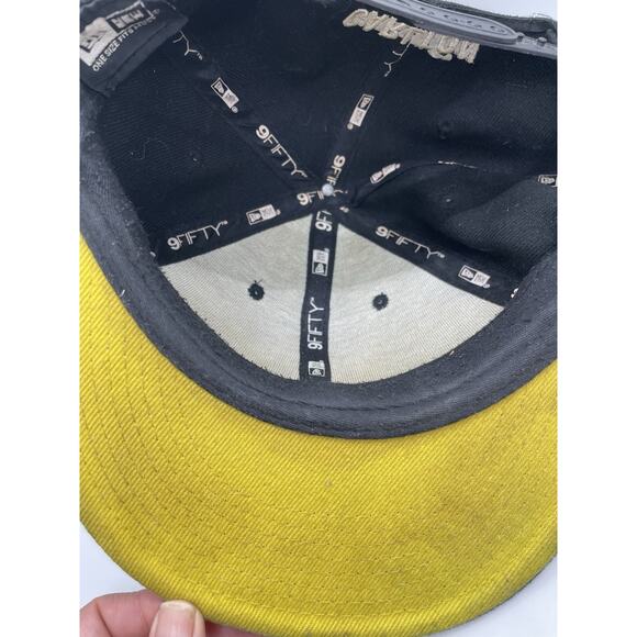 Carlton 9FIFTY A-FRAME Black Classic Flat Peak Official aFL - Picture 7 of 8